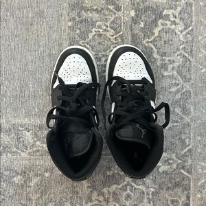 Nike Jordan’s - Kids Black and White Sneakers